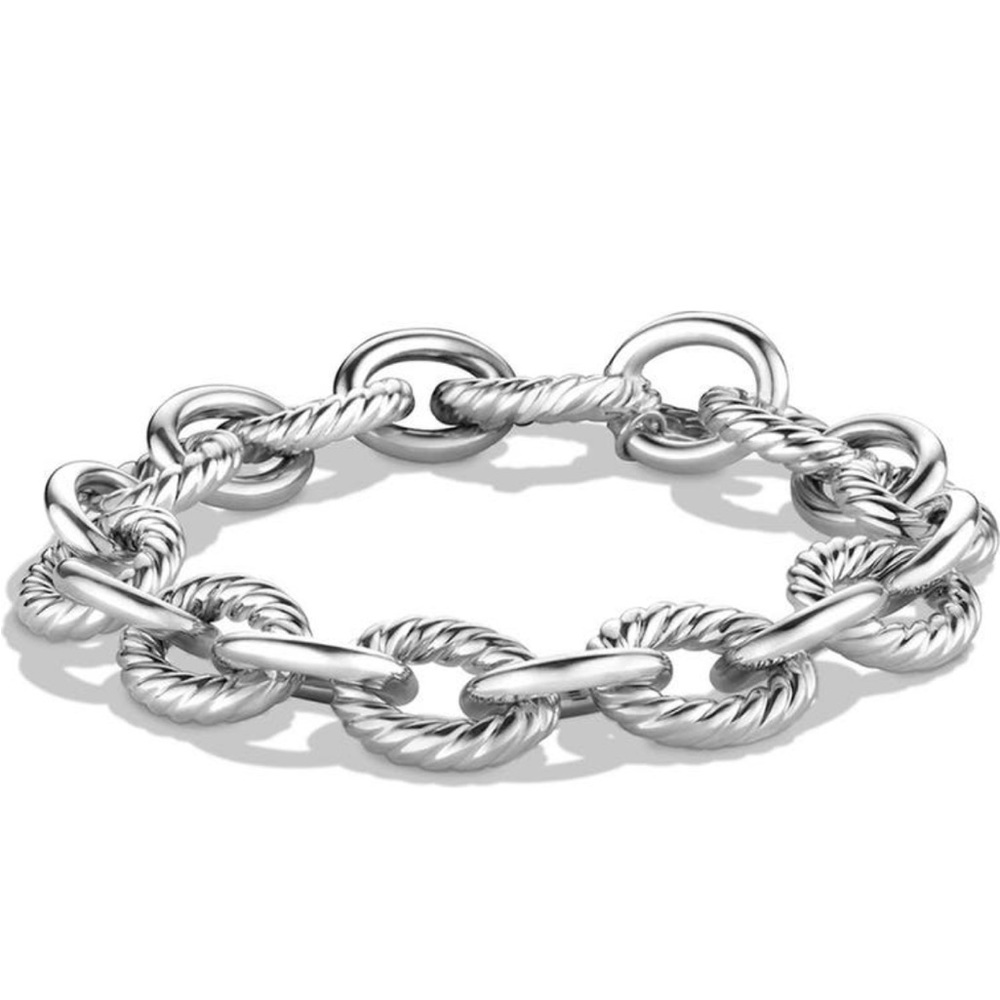 David Yurman ‘Oval’ Large Link Bracelet 7.5 inch